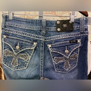 GUC Miss Me Cross Pockets JP5046B9/Boot. 28"x33" 7.5" Inseam